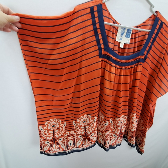 Edme & Esyllte (Anthropologie) silk blouse - Picture 3 of 5